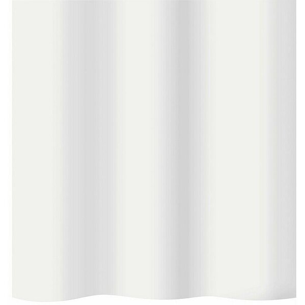 Sanidecor Zavjesa za tuš Basic (Š x V: 180 x 200 cm, Plastika, Bijela)