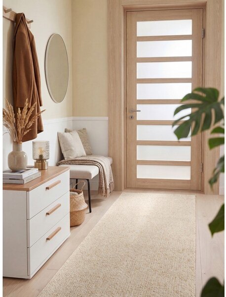 Krem periva staza 80x240 cm Rocco Cream – Elle Decoration