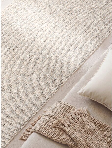 Siva/krem periva staza 80x240 cm Rocco Dark Cream – Elle Decoration