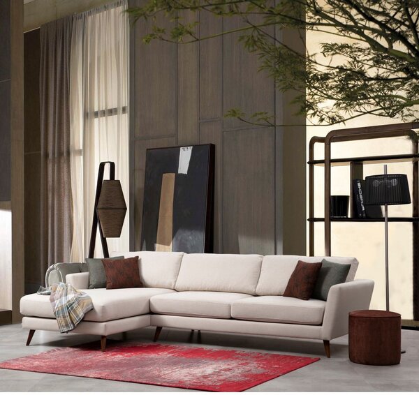 Atelier Del Sofa Kutna garnitura MAYORKA, bež boja, lijevi kut , Mayorka Corner Large Left (Chl - 3R ) - Beige