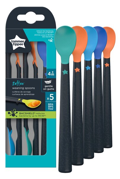 TOMMEE TIPPEE žlice s mekanim vrhom 4mj+