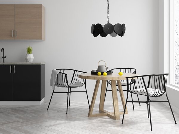 Stropni luster APP1307-CP BLACK