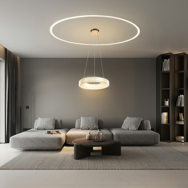LED svijetiljka MS001-CP ROSE GOLD 40cm