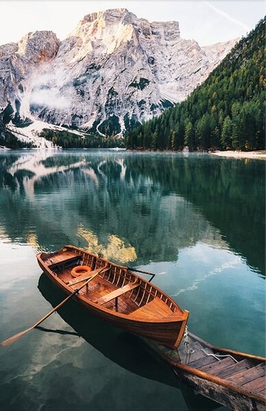 Fototapeta za vrata MOUNTAIN LAKE 86x200 cm