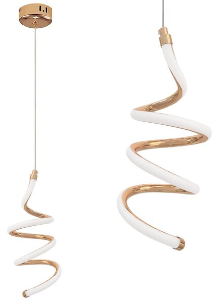 Viseća stropna LED lampa LHJ096-1CP light rose gold