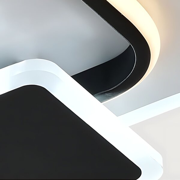 Stropni luster LHJ079-C BLACK/WHITE LED