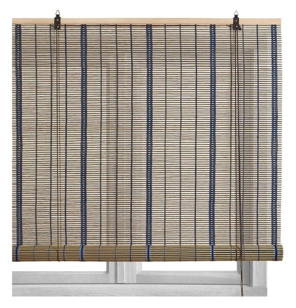 Plavo-smeđa bambus roleta 160x180 cm Natural Life - Casa Selección