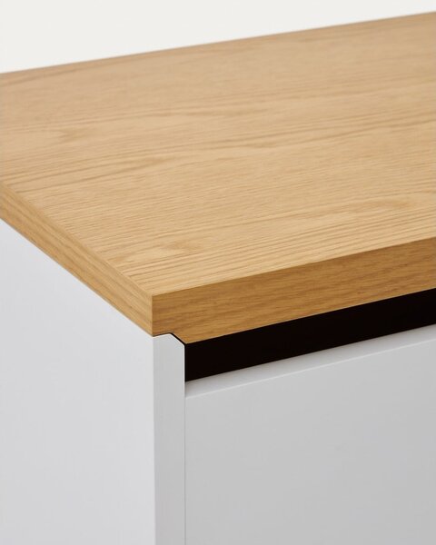 Škrinja u dekoru hrasta u prirodnoj boji 60x35 cm Abilen – Kave Home