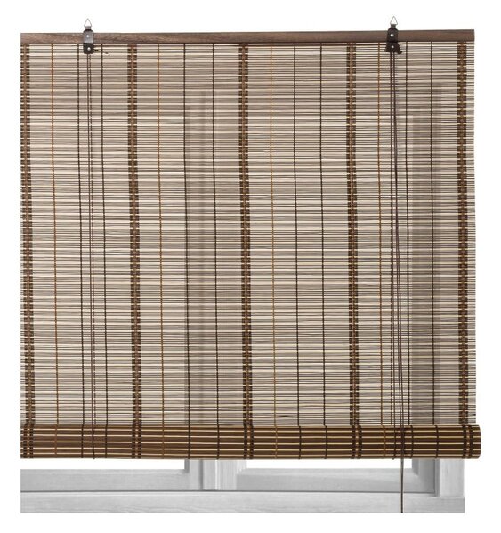 Tamno smeđa roleta od bambusa 160x180 cm Natural Life - Casa Selección