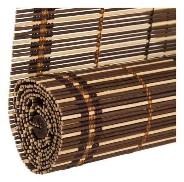 Tamno smeđa roleta od bambusa 160x180 cm Natural Life - Casa Selección