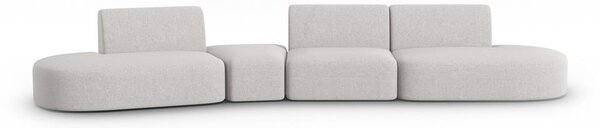 Svijetlo siva sofa 412 cm Shane – Micadoni Home