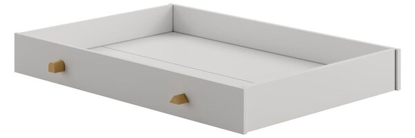 Svijetlo siva ladica ispod dječjeg kreveta 70x140 cm Cube - Pinio
