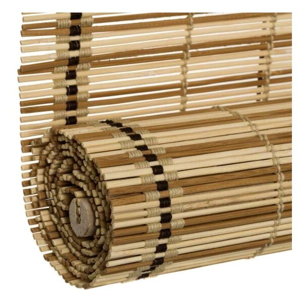 Rolo od svijetlosmeđeg bambusa 160x180 cm Natural Life - Casa Selección