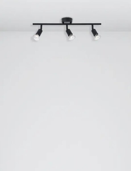 LUP REFLEKTOR GU10 IP20/SATIN CRNA 3X NL960007