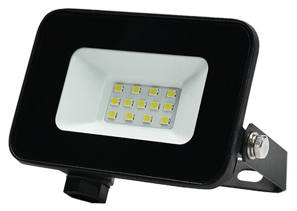 LED reflektor (Maks. snaga sustava: 10 W, 900 lm, IP65, Boja kućišta: Crna) + BAUHAUS jamstvo 5 godina na uređaje na električni ili motorni pogon