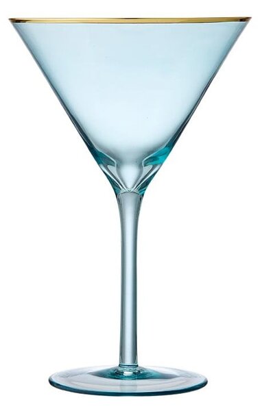 Plava čaša za martini Ladelle Chloe, 250 ml