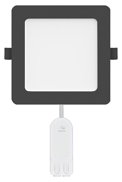 Ferotehna LED panel (D x Š x V: 120 x 120 x 11,3 mm, 6 W, 570 lm, Antracit)