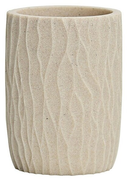 Camargue Kupaonska čaša Sand Waves (Poliesterska smola, Visina: 10,2 cm)