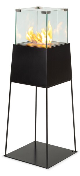 Blumfeldt Firetower, kamin na etanol, sigurnosni plamenik, 250 ml / 1,5 h, aparat za gašenje požara, zaštita od plamena