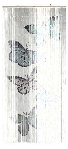 Zavjesa za vrata od bambusa 200x90 cm Butterflies - Maximex