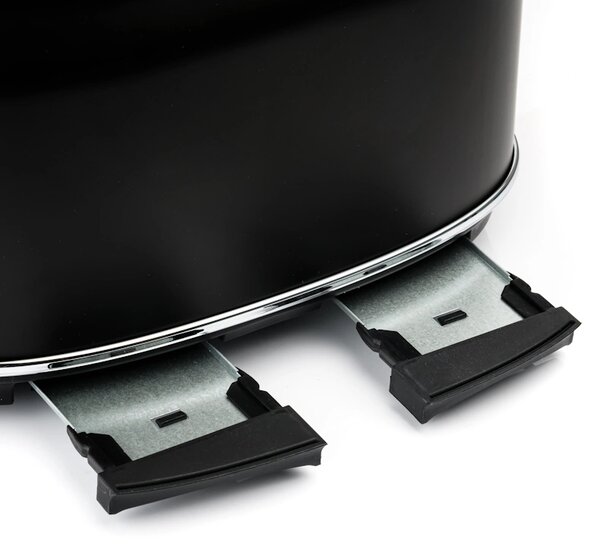 Westinghouse Retro Black 4 Slice toster