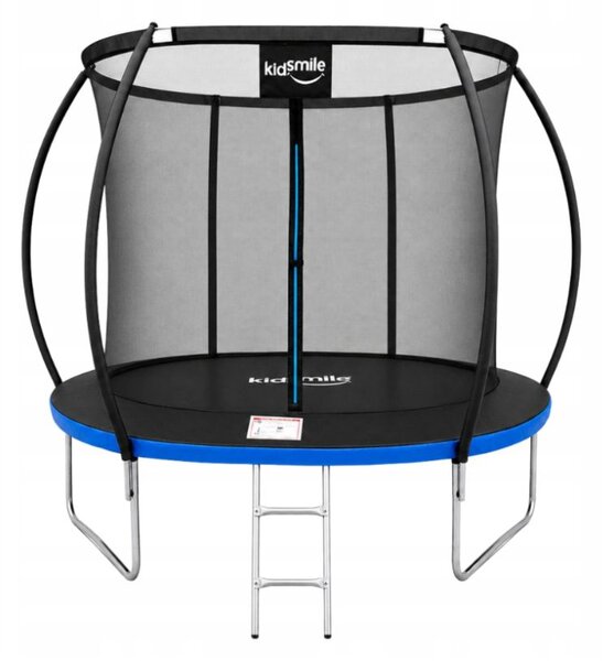 Vrtni trampolin 312 cm (10FT) s unutarnjom zaštitnom mrežom i ljestvama Ružičasta