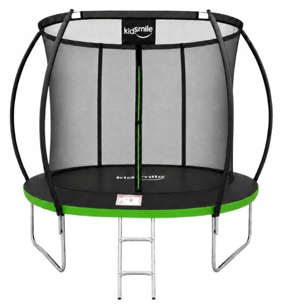 Vrtni trampolin 312 cm (10FT) s unutarnjom zaštitnom mrežom i ljestvama Ružičasta