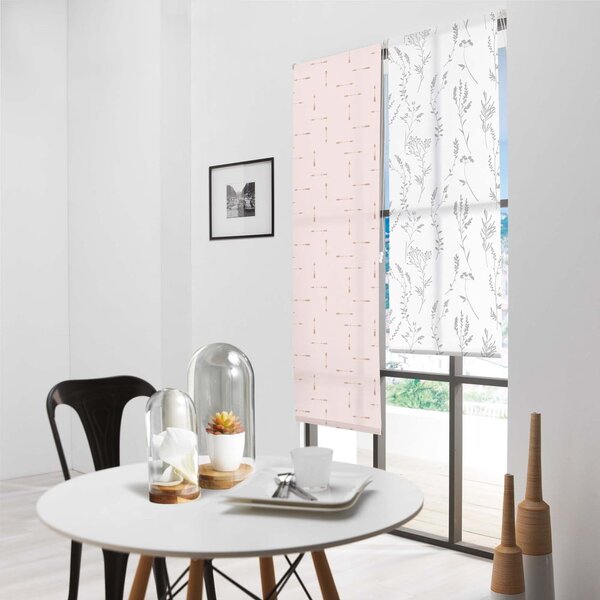 Bijele tekstilne rolete 60x180 cm Forelista – douceur d'intérieur