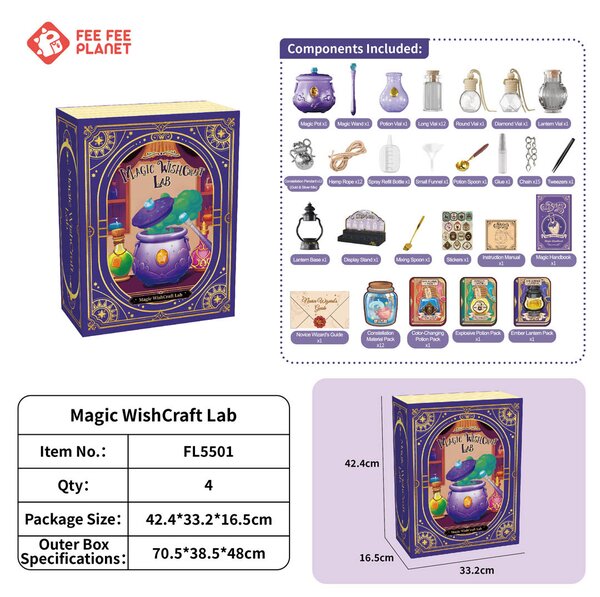 Set malog alkemičara Čarobni kotlić
