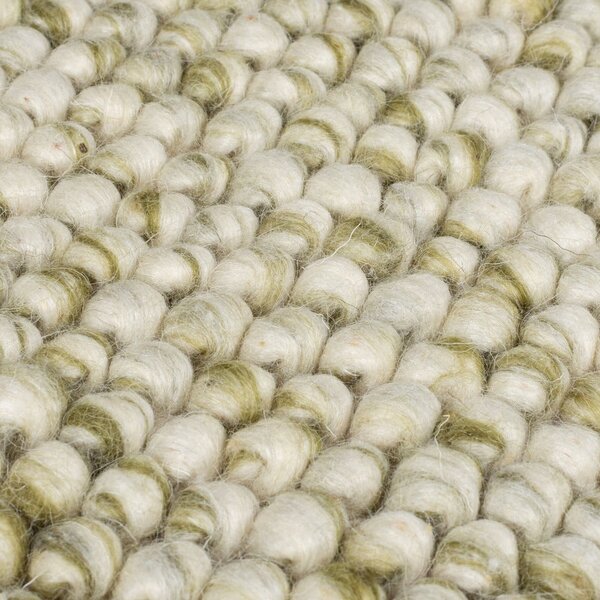 Kaki zeleni ručno rađen tepih od mješavine vune 160x230 cm Minerals – Flair Rugs