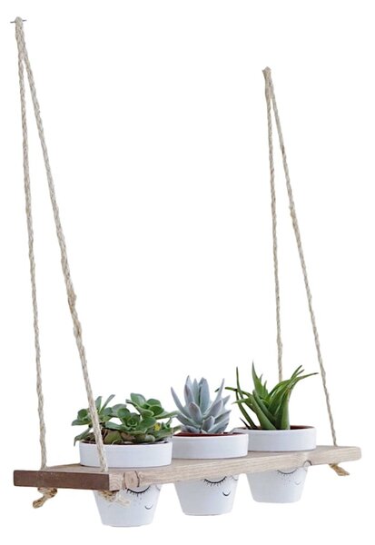 Drveni stalak za tegle za cvijeće (visina 80 cm) Gar – Kalune Design