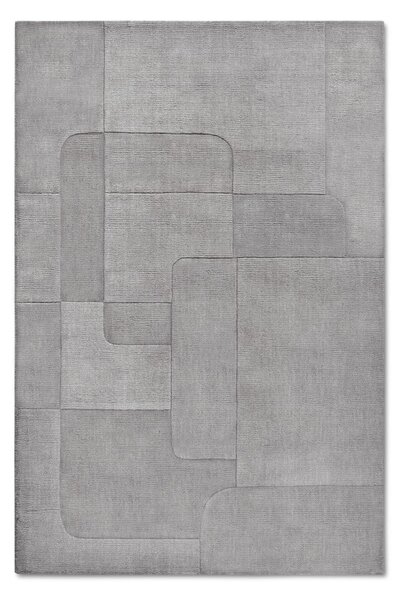Sivi ručno rađen vuneni tepih 120x170 cm Charlotte – Villeroy&Boch