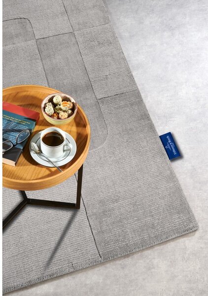 Sivi ručno rađen vuneni tepih 120x170 cm Charlotte – Villeroy&Boch