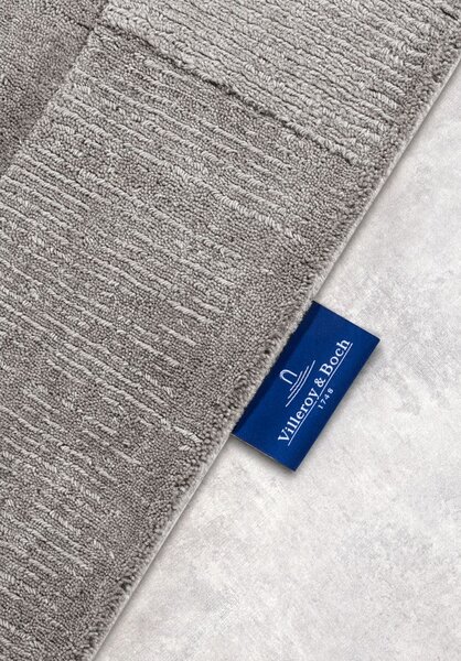 Siva ručno rađena vunenia staza 80x250 cm Charlotte – Villeroy&Boch