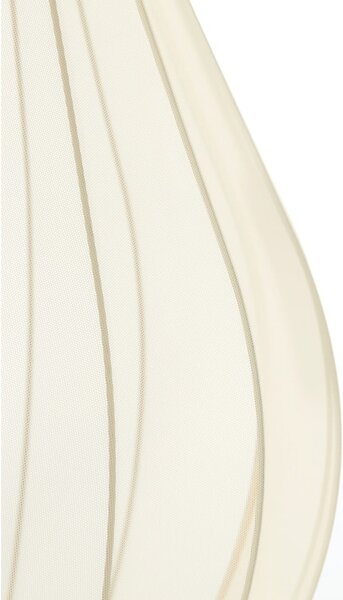 Bež viseća svjetiljka s tekstilnim sjenilom ø 38 cm Itela – Light & Living