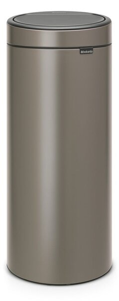 Siva željezna kanta za smeće na dodir 30 l Touch Bin – Brabantia
