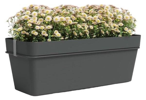 Viseća i zidna/samozaljevajući tegla za cvijeće od reciklirane plastike 50 cm Capri – Artevasi