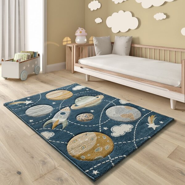 Plavi tepih 120x170 cm Balloon – Universal