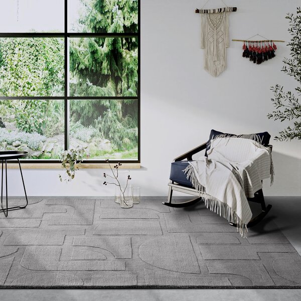 Sivi ručno rađen vuneni tepih 120x170 cm Alexis – Villeroy&Boch