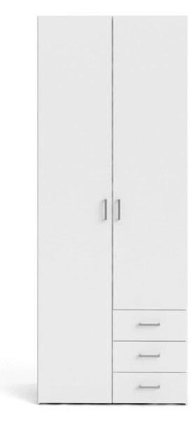 Bijeli ormar 78x200 cm Space – Tvilum