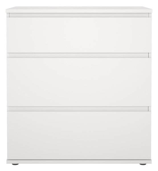 Bijela niska komoda 77x84 cm Nova – Tvilum