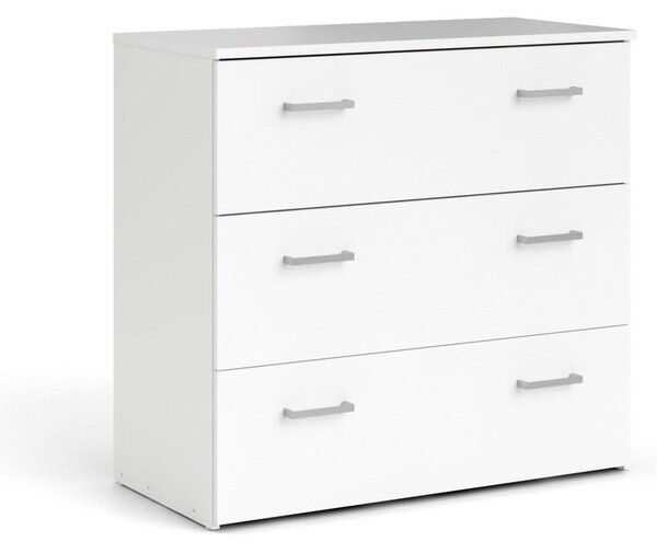Bijela niska komoda 74x70 cm Space – Tvilum