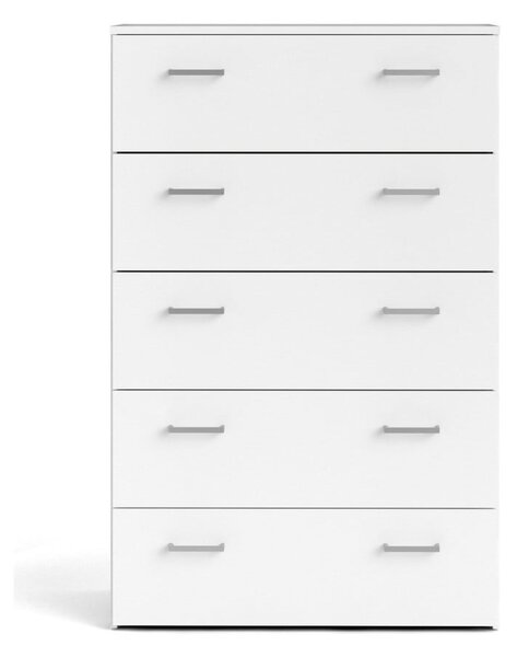 Bijela visoka komoda 74x115 cm Space – Tvilum