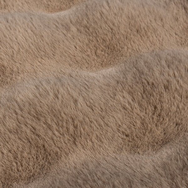Smeđe sintetičko krzno 160x230 cm Waffle Faux Fur – Flair Rugs
