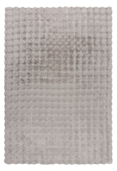 Svijetlo sivo sintetičko krzno 180x290 cm Waffle Faux Fur – Flair Rugs