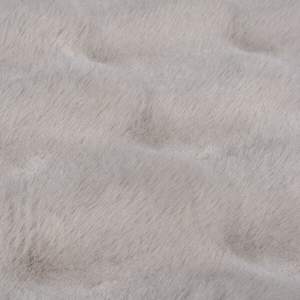 Svijetlo sivo sintetičko krzno 180x290 cm Waffle Faux Fur – Flair Rugs