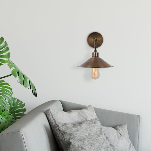 Zidna lampa u brončanoj boji ø 24 cm Berceste – Opviq lights