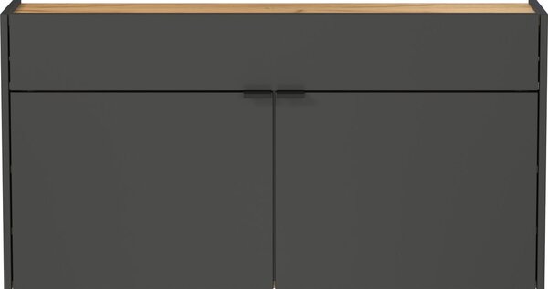 Antracitno sivi ormarić 110x57x22 cm Ameca – Germania