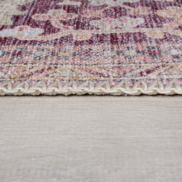 Svijetlo crvena perivia staza od mješavine recikliranih vlakana 60x230 cm Windsor – Flair Rugs