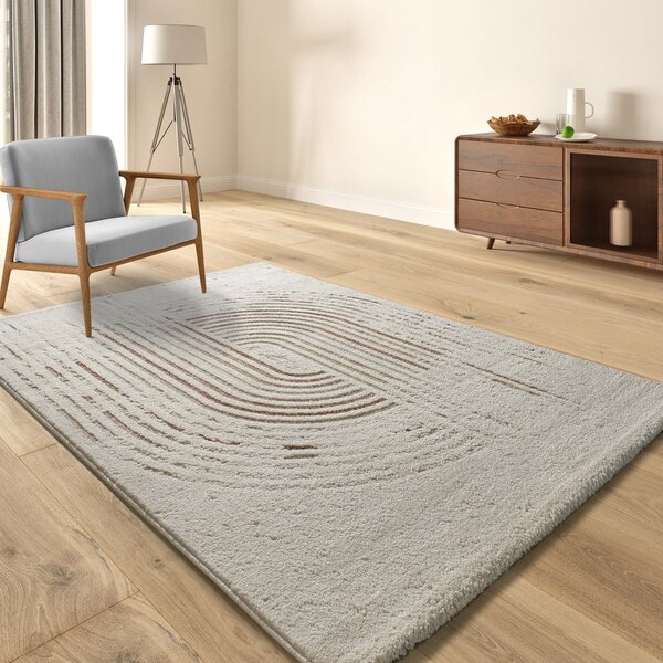 Krem tepih 200x290 cm Candela – Universal